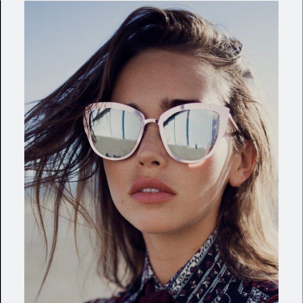 Quay Australia Pink Cat eye Sunglasses